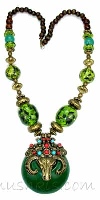 Indian ethnic necklace - click here for large view